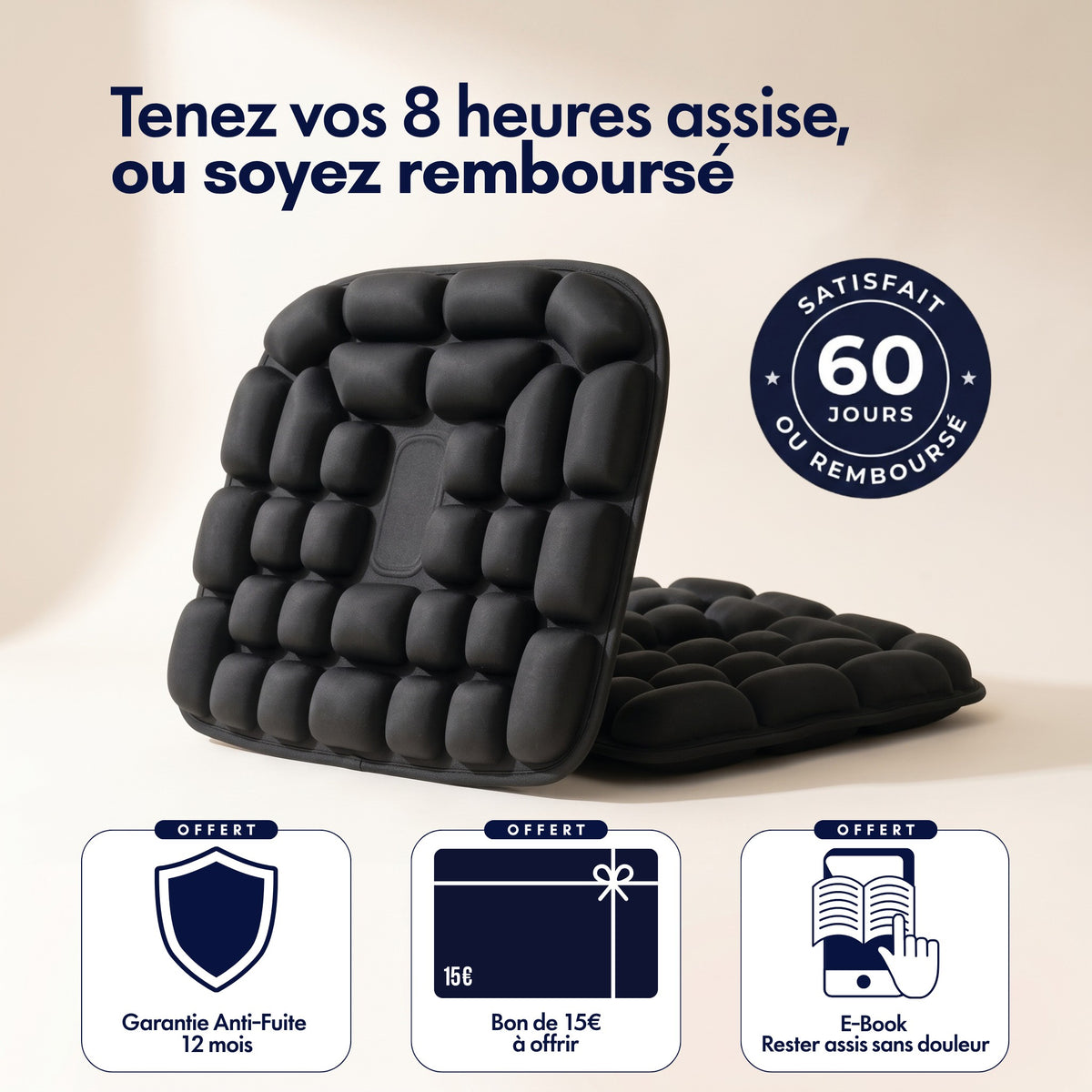 Coussin à cellules d'air ASSIDU